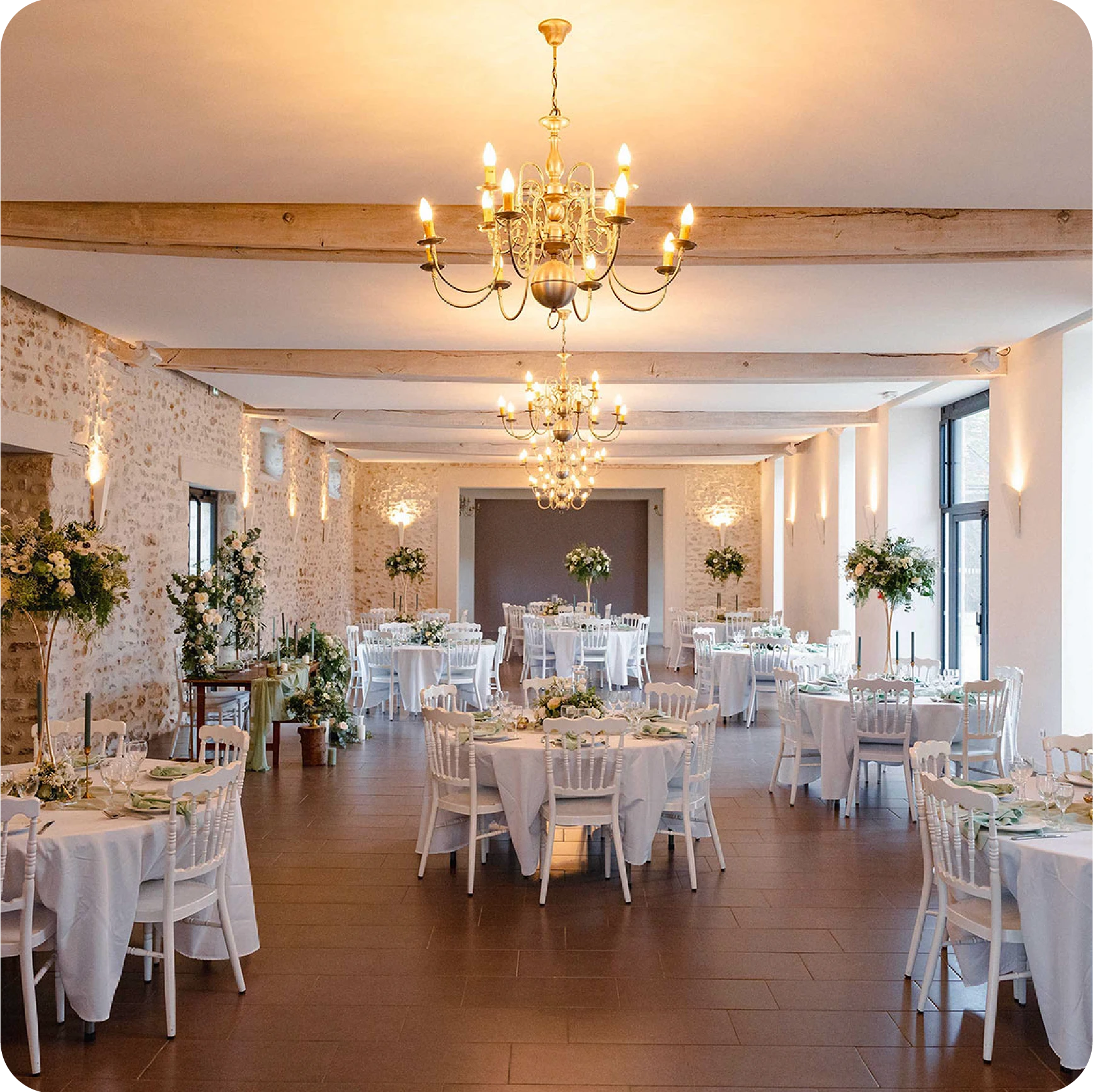 Salle de l'Âne à la Lyre - Salle de réception mariage 250 personnes Essonne Chatignonville
