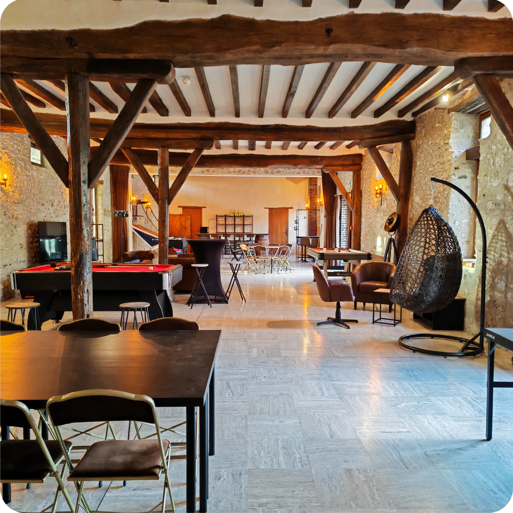 Salle de l'Âne au Violon - Salle événement 150 personnes Essonne Chatignonville